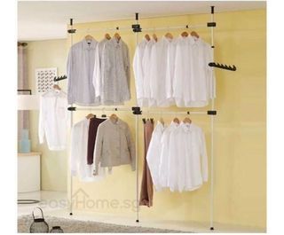 💯🚚SALE OFFER - Standing pole clothes hanger - 2504