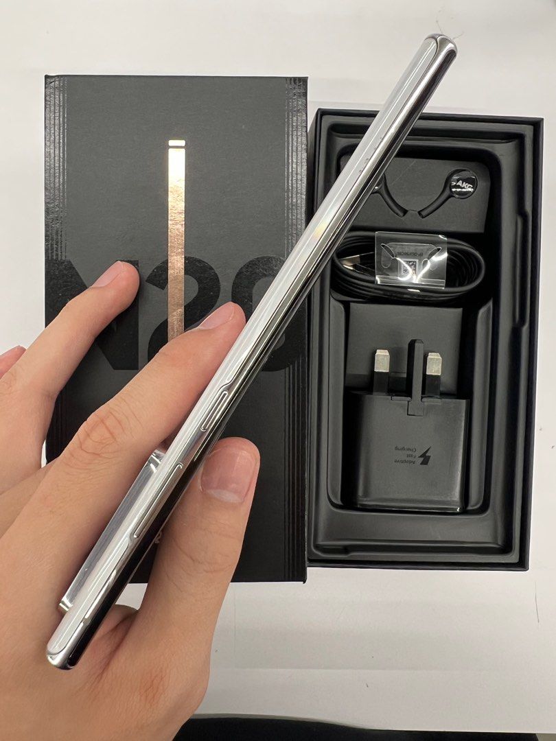 SAMSUNG GALAXY NOTE 20 ULTRA MYSTIC WHITE 12GB RAM + 256GB ROM (FULL ...