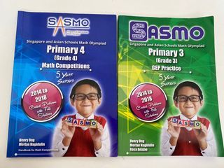 Sasmo maths Olympiad or GEP preparations p3 and 4