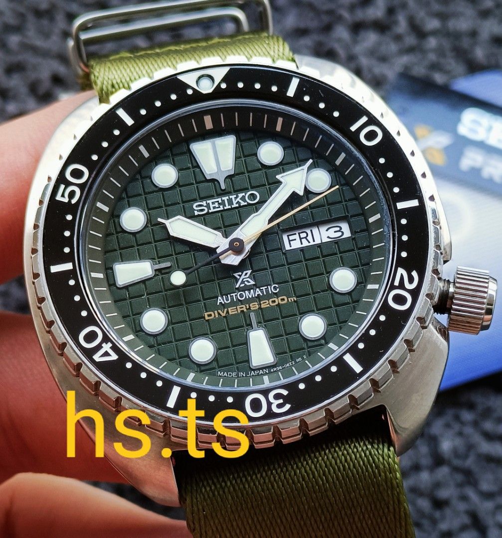 Seiko King Turtle Green (Japan Version, Glass Modded), Men's Fashion,  Watches & Accessories, Watches on Carousell
