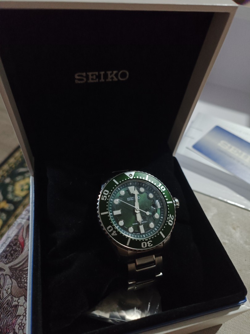 Seiko Prospex Watch SNE579P1, Men's Fashion, Watches & Accessories ...