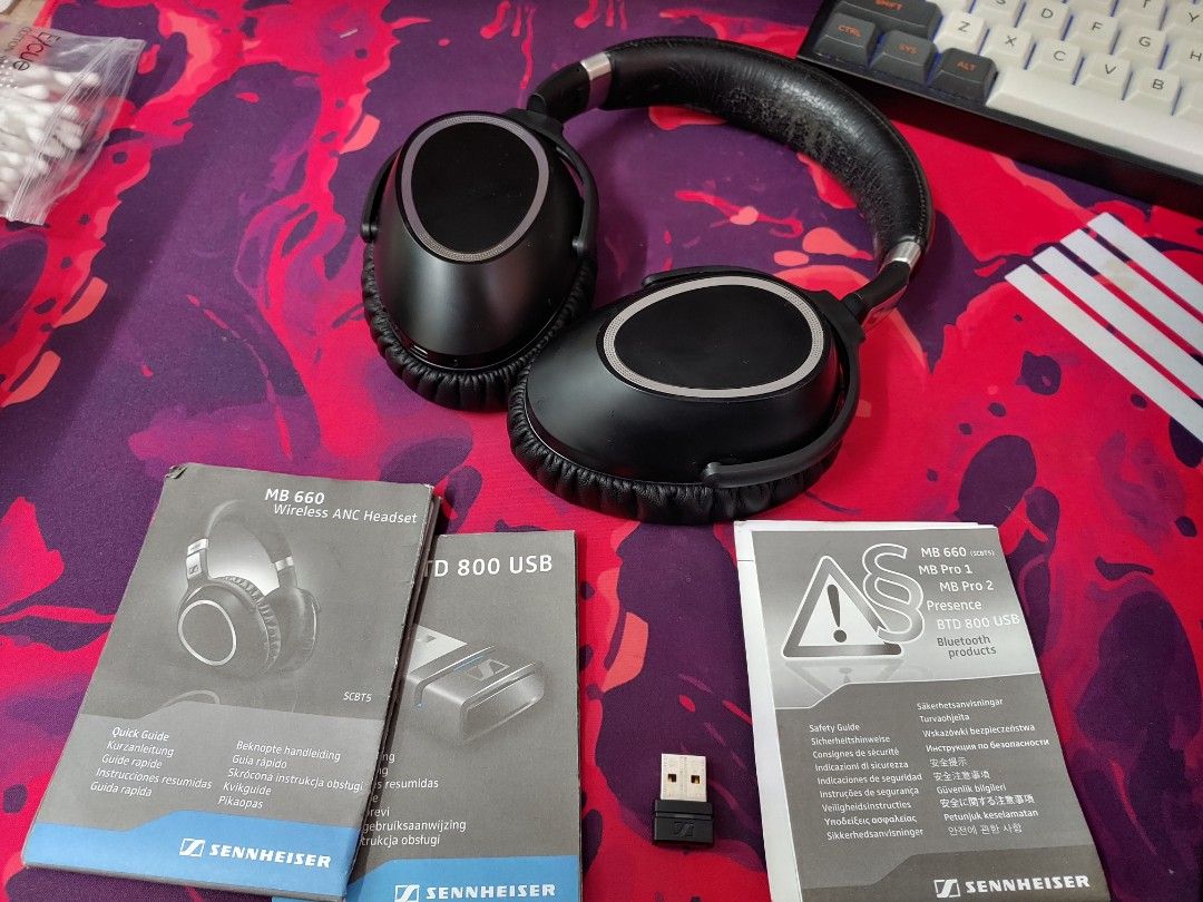 Sennheiser MB 660 +BTD 800 USB, Audio, Headphones & Headsets on Carousell