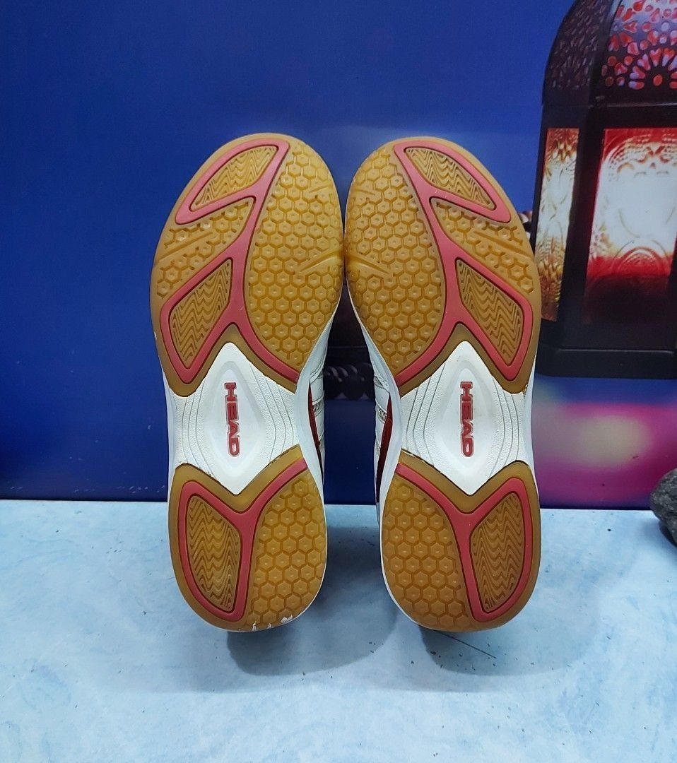 Sepatu Badminton Head 932BRU1674 CXG Comfort Grid White/Red ukuran 42 ...