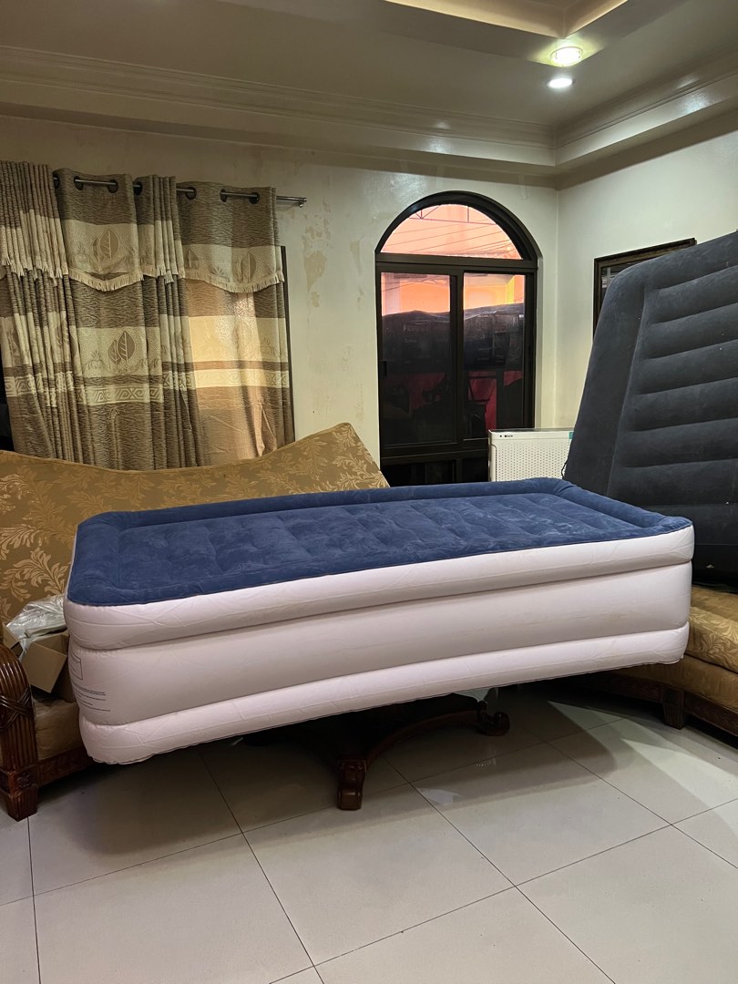 Single Double Height Airbed Mattress, Furniture & Home Living