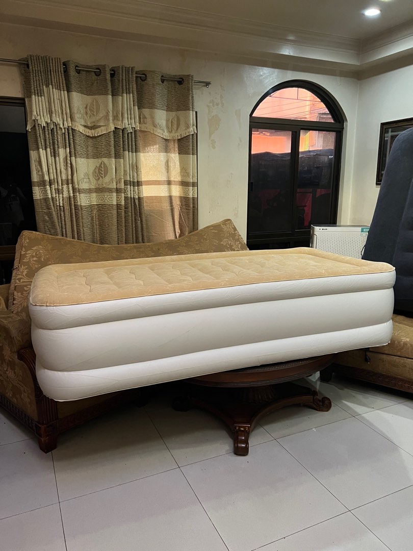 Single Double Height Airbed Mattress, Furniture & Home Living