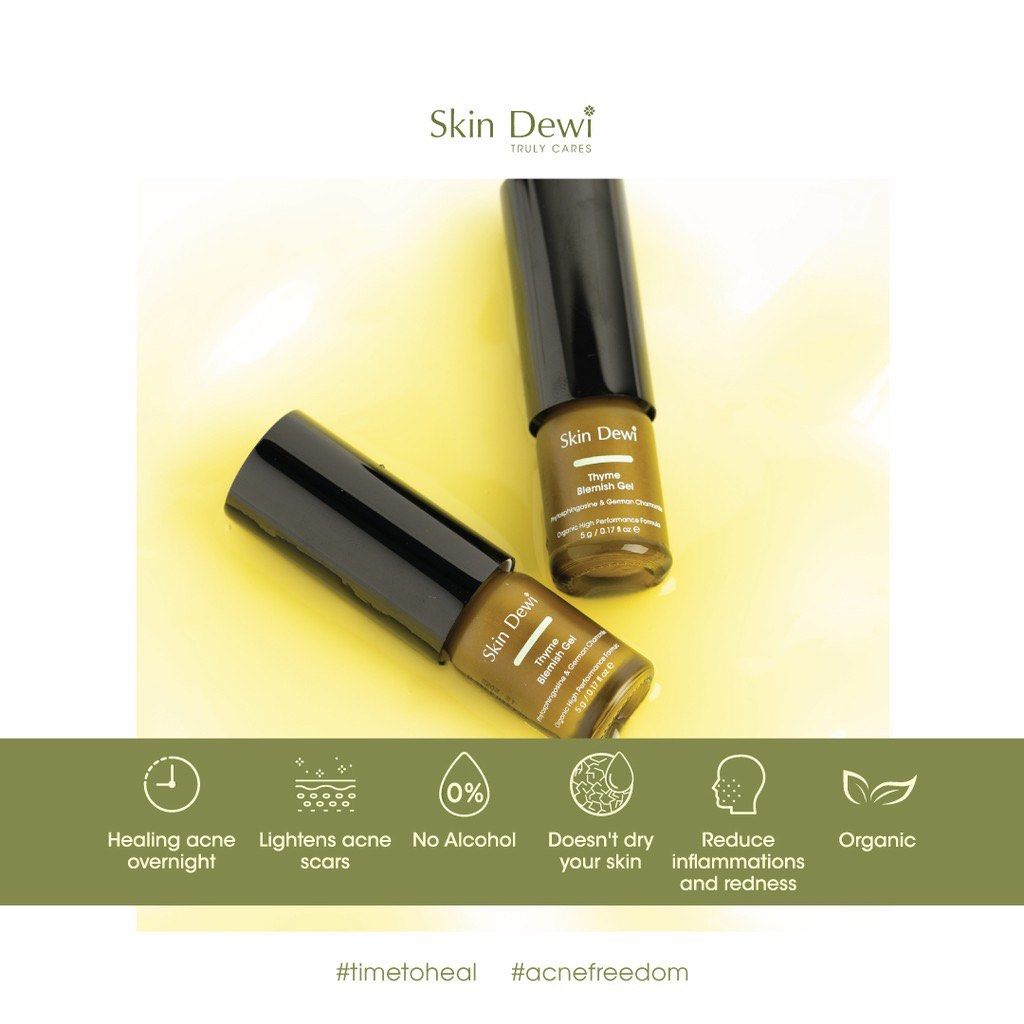 Skin Dewi Thyme Blemish Gel 5gr on Carousell