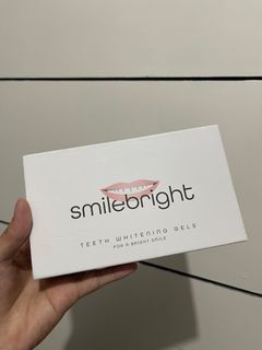 Smile bright whitening teeth gel