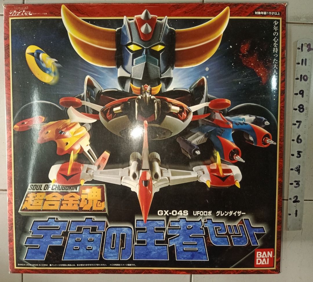 soc grendizer gx 04s (Category: Figurines & Statues) located in Quezon City. Submitted by olxph_204677666 (Listing ID 1041286566, Image 1). Description: soc grendizer gx 04s, box dents, item in good condition, actual photos shown WYSIWYG. Selling for 19,000php. Shop pick-up or shipping only, shop location Lagro fairview.
