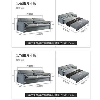 Sofa bed/Free Delivery,Light luxury Nordic sofa,storage Sofa