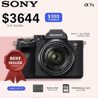 Sony A7m4 kit a7iv body with 28-70mm Lens kits