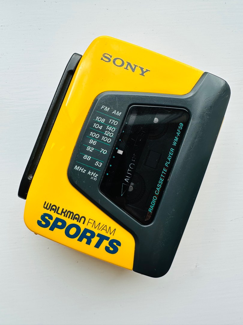 Sony Sports Walkman cassette WM-AF59 = BF59 隨身聽錄音帶錄音機