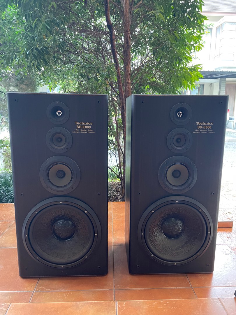 Technics 12 inch speakers top