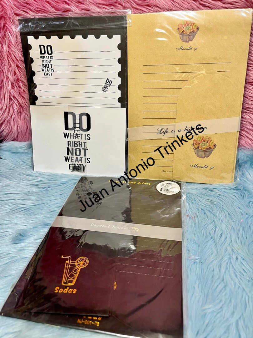 Stationery Paper & envelope Set on Carousell