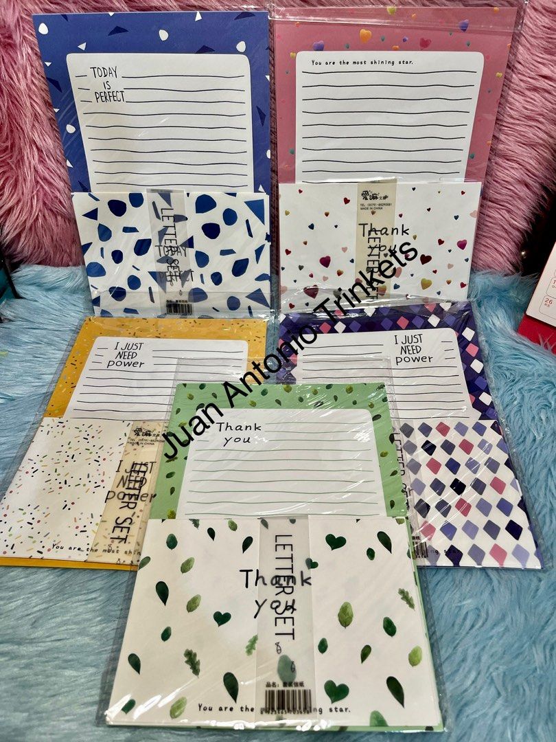 Stationery Paper & envelope Set on Carousell