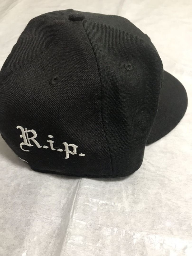 Supreme 木村拓哉穿搭款New Era 16AW R.i.p. box logo 帽子黑色, 名牌