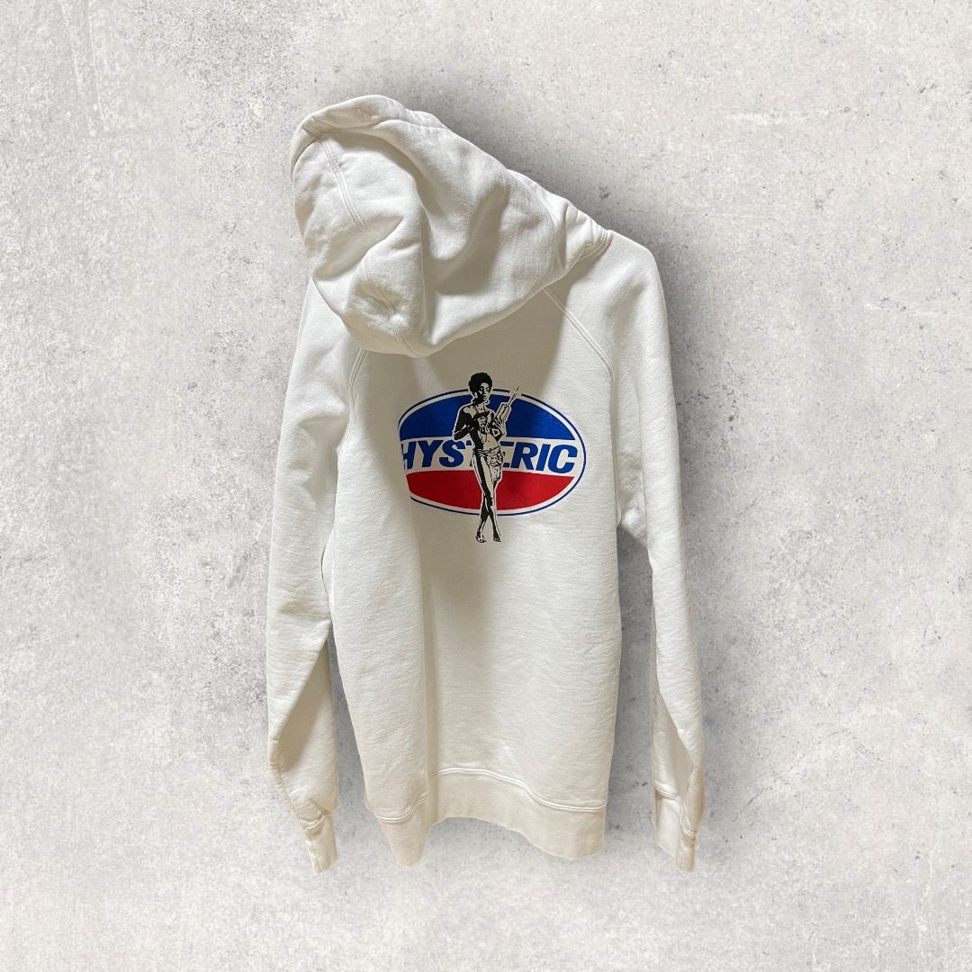 Supreme Hysteric Glamour Hoodie White Hoodie Pria Supreme