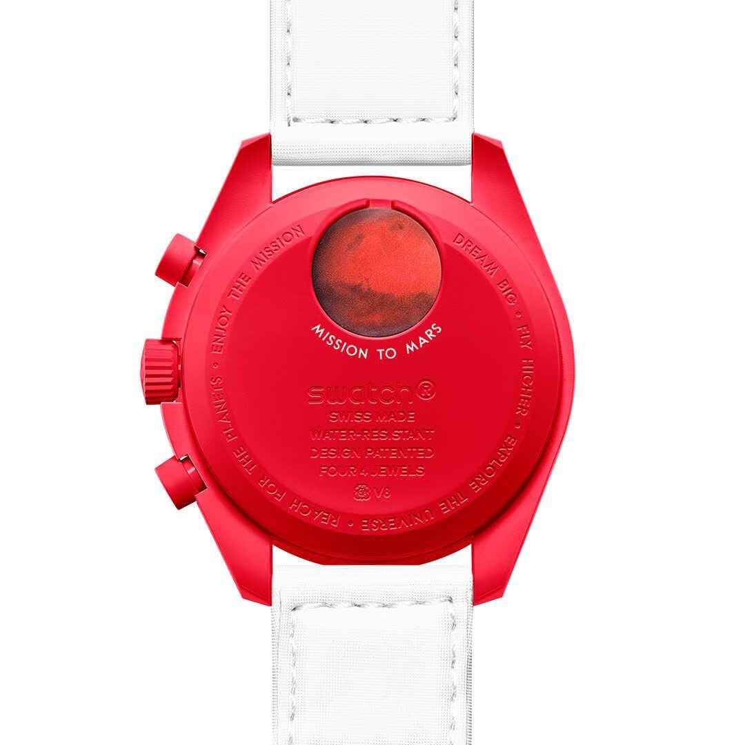 Swatch Omega X Mission To Mars, Luxury, Watches on Carousell