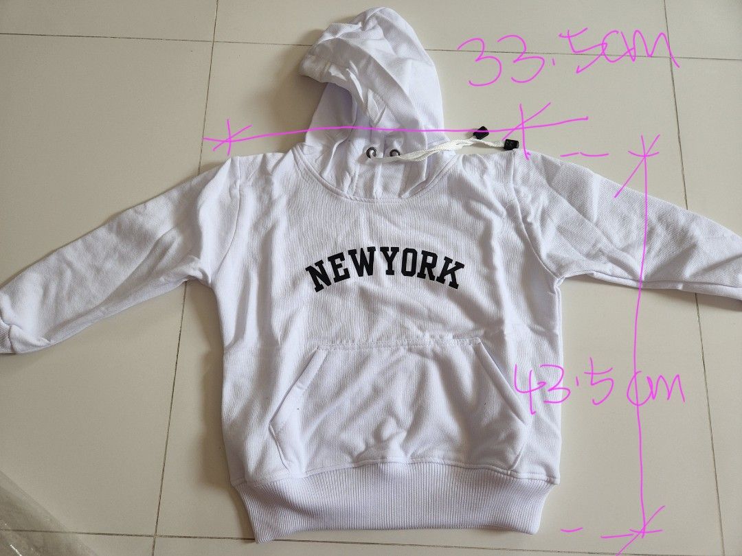 White sweater outlet for kids