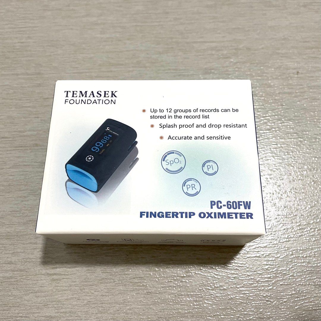 Temasek Foundation Oximeter, Health & Nutrition, Health Monitors
