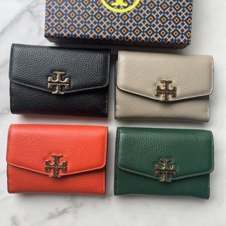 Tory burch kira triple fold short wallet