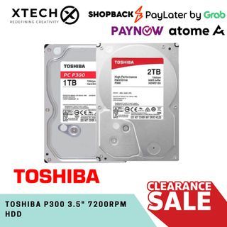 TOSHIBA P300 3.5” 7200RPM HDD