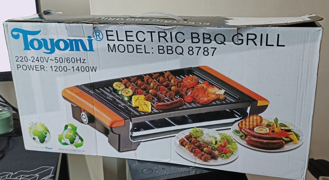 Toyomi Electric BBQ Grill, TV & Home Appliances, Kitchen Appliances