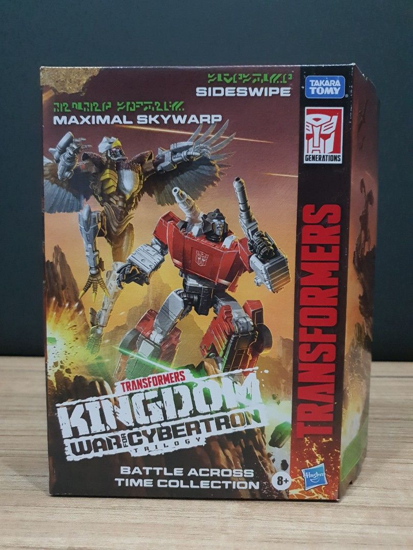 Transformers Kingdom Sideswipe Maximal Skywarp, Hobbies & Toys, Toys