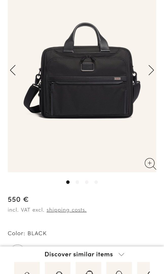 Tumi laptop bag, Men's Fashion, Bags, Briefcases on Carousell