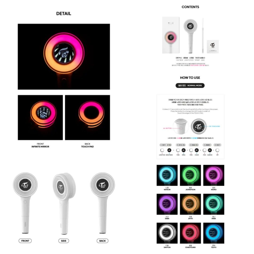 TWICE CANDYBONG INFINITY, Hobbies & Toys, Collectibles & Memorabilia, K