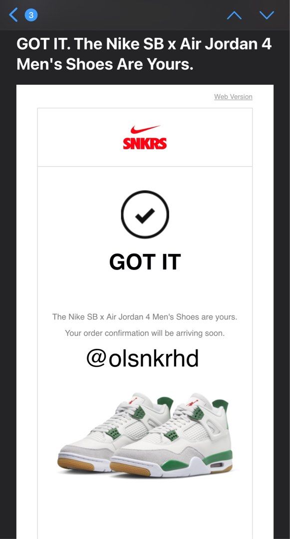 Nike air jordan 4 bred 219 top