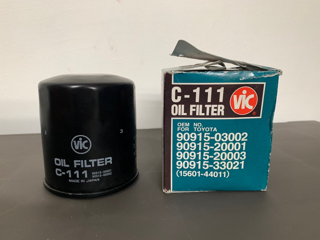 Vic C-111 Oil Filter, Car Parts & Accessories, Maintenance Fluids and ...