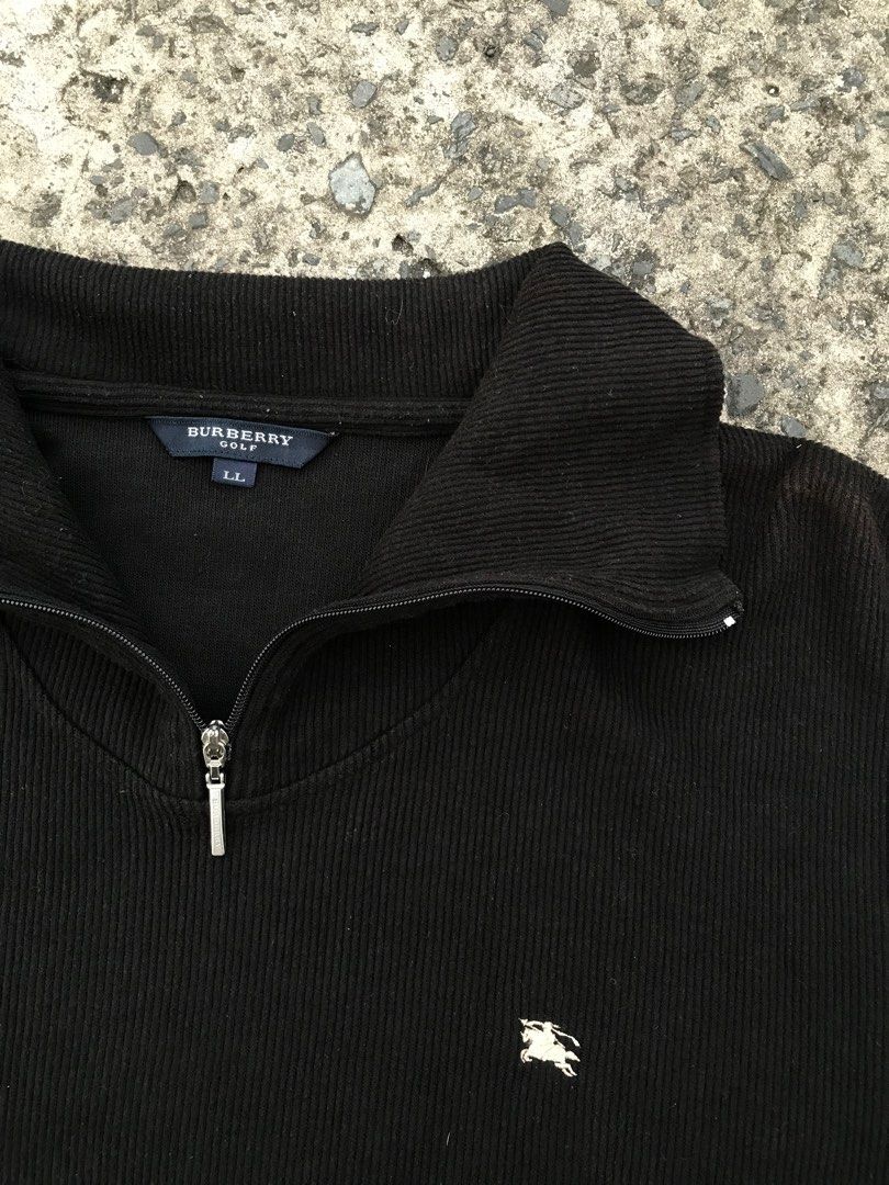 Burberry half hot sale zip