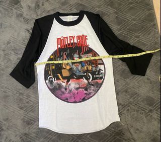 Vintage motley crue concert tour shirt jersey unworn 
