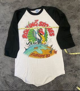 Vintage rolling stones tour concert shirt jersey unworn