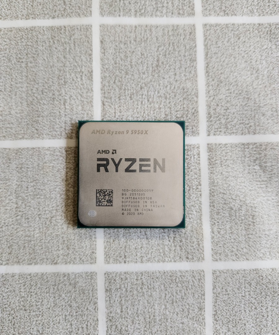AMD Ryzen 5950X, Computers & Tech, Parts & Accessories, Computer Parts ...