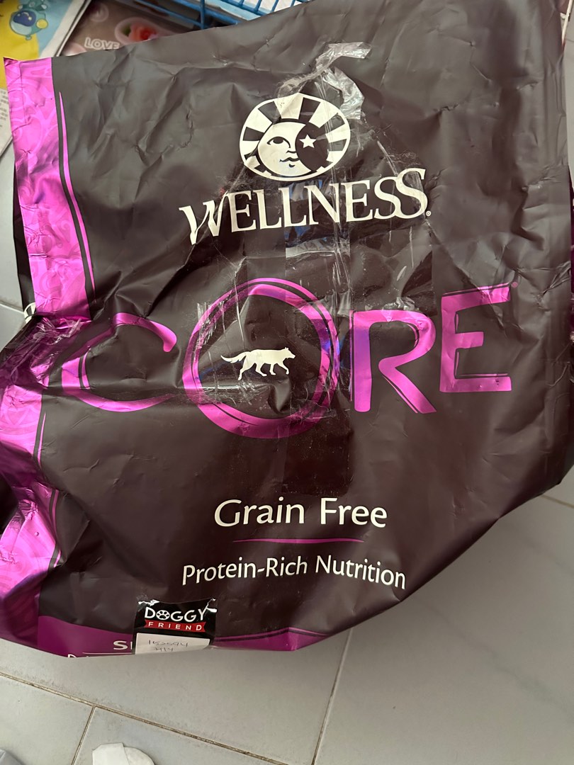 wellness dog food leftover, Pet Supplies, Pet Food on Carousell