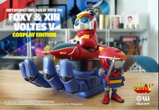 Wetworks x Toei Animation x SOLID TOYS Foxy and Xin Voltes V Cosplay Edition