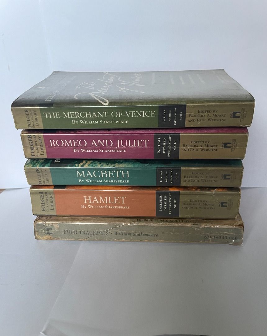 William Shakespeare Books Bundle (4+1), Hobbies & Toys, Books ...