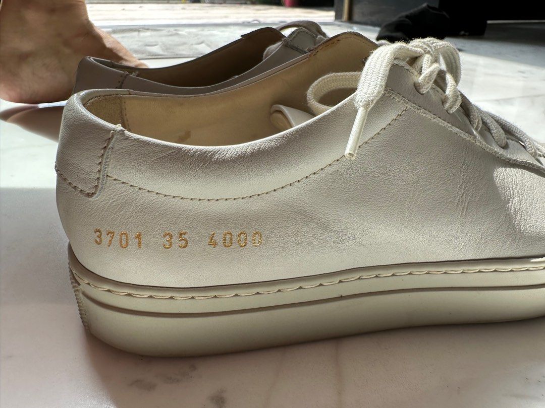 Woman by Common Projects Off White Sneakers Size 35