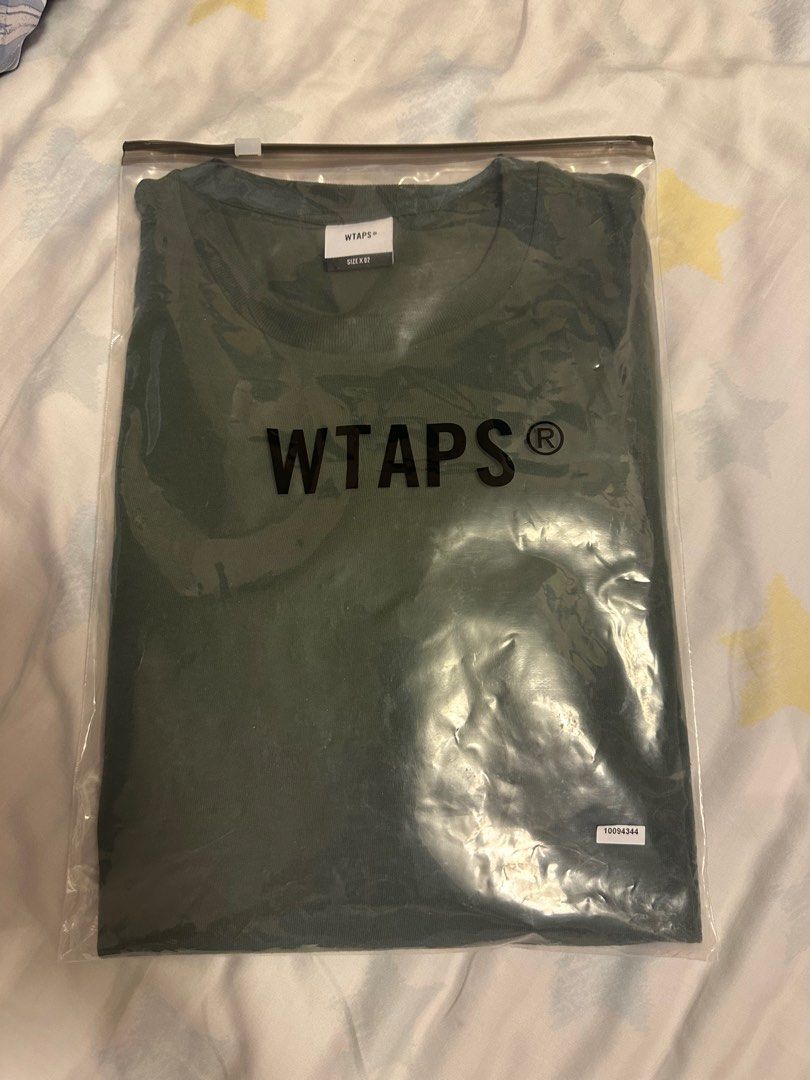 Wtaps 23ss peak out ls/cotton Tee, 男裝, 上身及套裝, T-shirt、恤衫