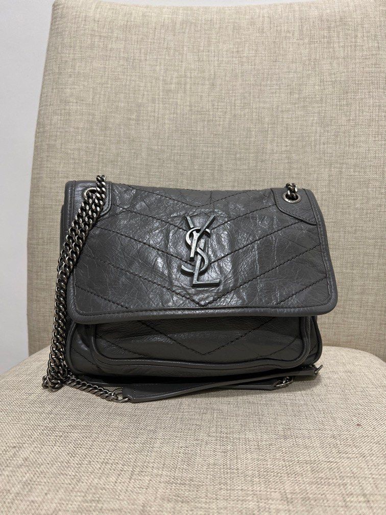 Ysl niki medium hotsell in vintage leather