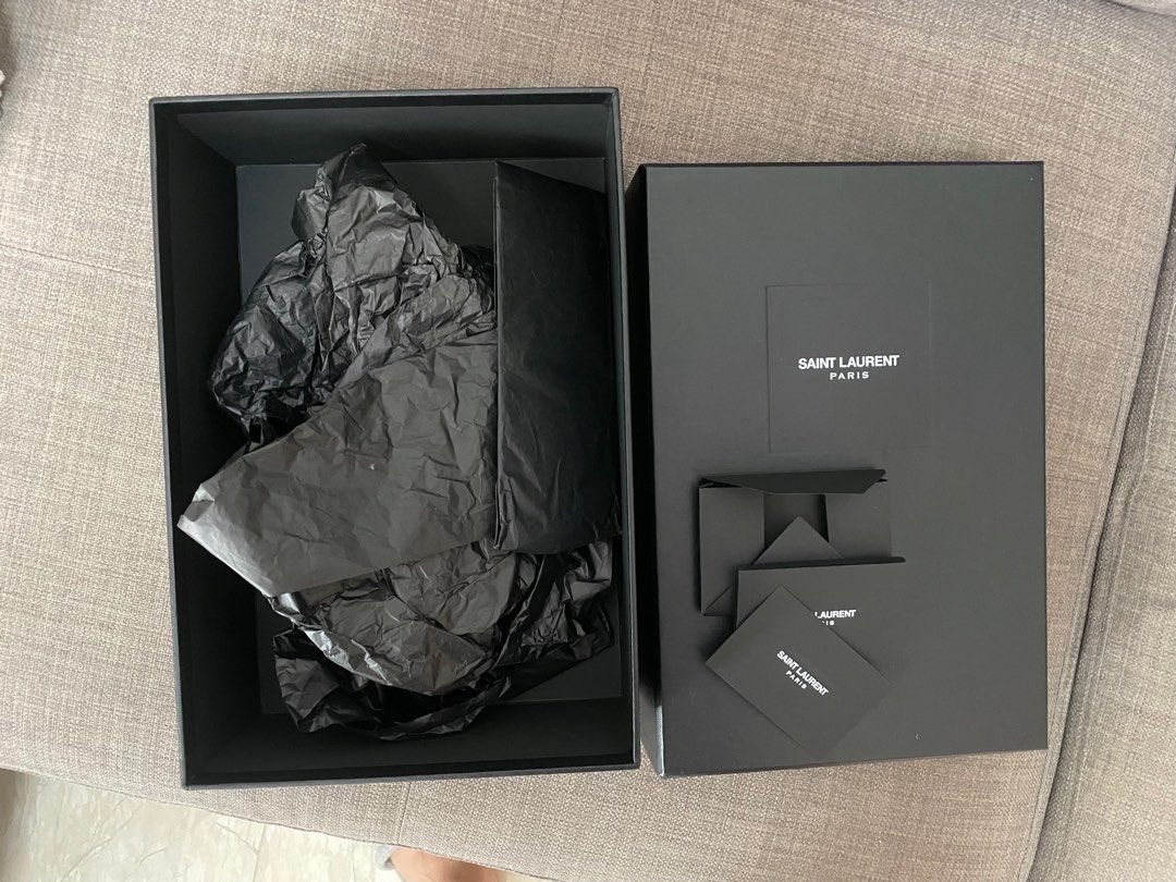 Saint laurent shoe store box