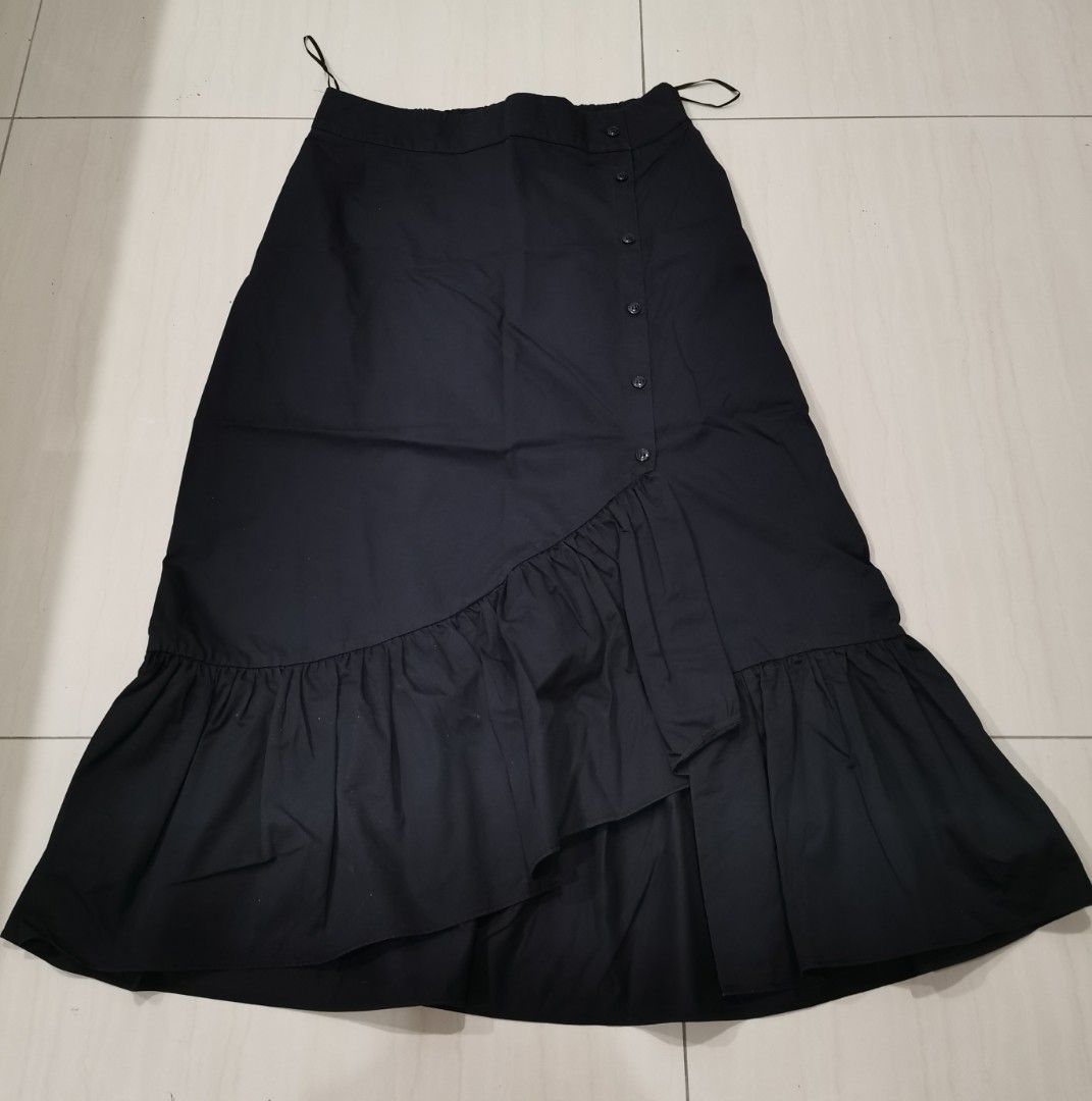 Fishtail skirt on sale zara