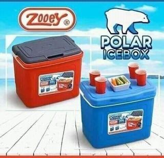 ZOOEY POLAR ICE BOX😍

52L -🅿️1,350 pesos only

✅Easy swing and Grip Handle -Cooler
✅For Cold and Warm Storage
✅Redesigned handle for carrying comfort -
✅Can store internal temperature for up to 12 hours -
✅With Detachable Divider Inside
✅