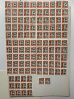 100 ％全新 香港英女皇像通用郵票，10種散票共842枚面值819.70元。各面值和數量請閱下列說明。低於面值半價出售，請勿議價。