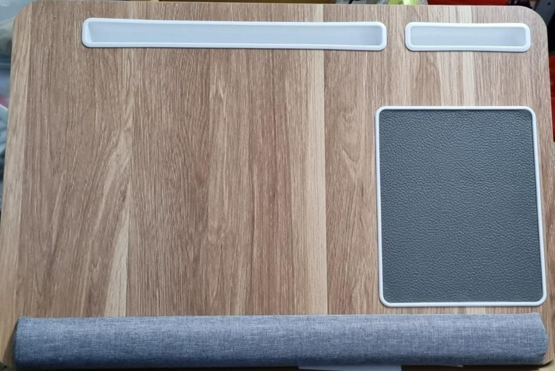 HUANUO Lap Desk - Fits Up to 17 Inches Laptop Desk, Built in Mouse Pad & Wrist Pad