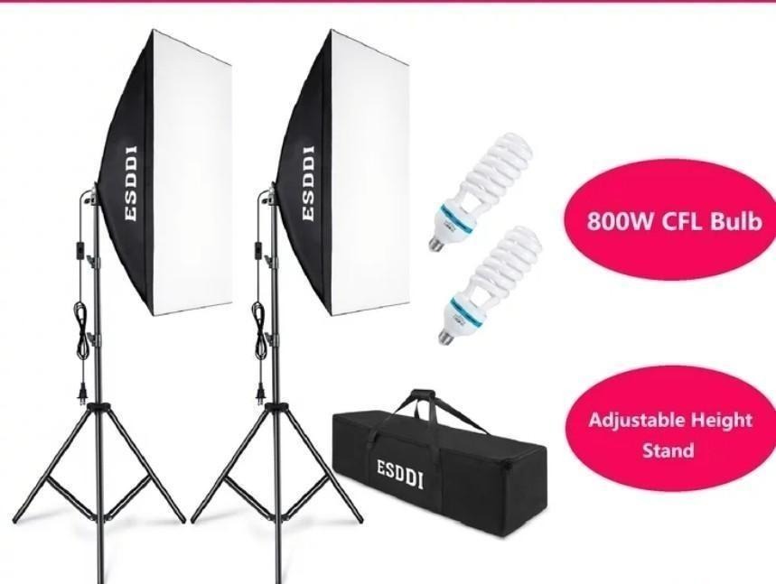 1445 FREE DELIVERY ESDDI Photography Studio Lighting Kit
