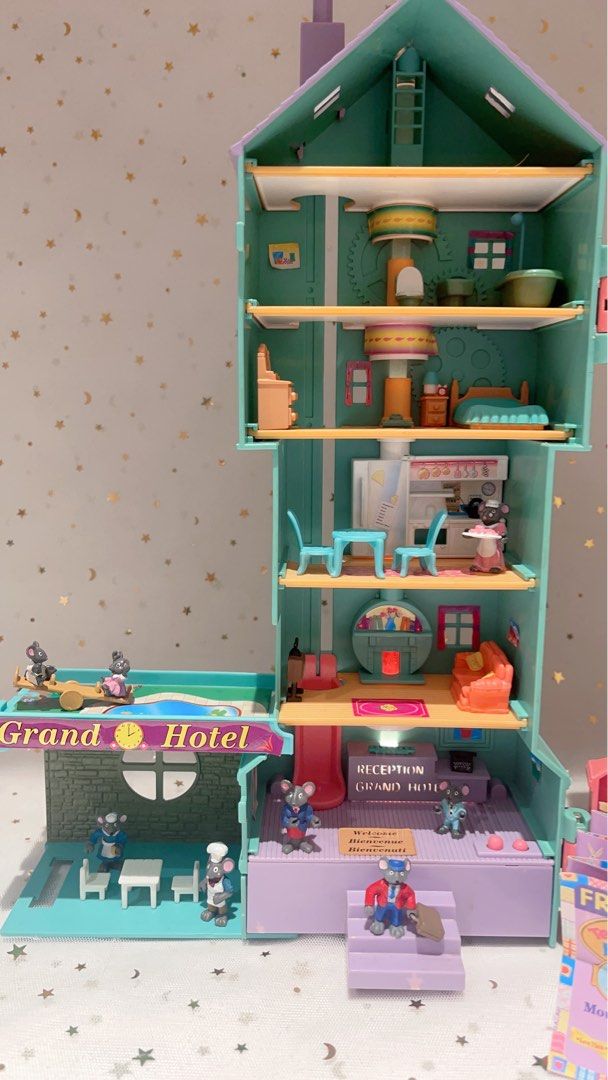 Barbie grand hotel shop playset