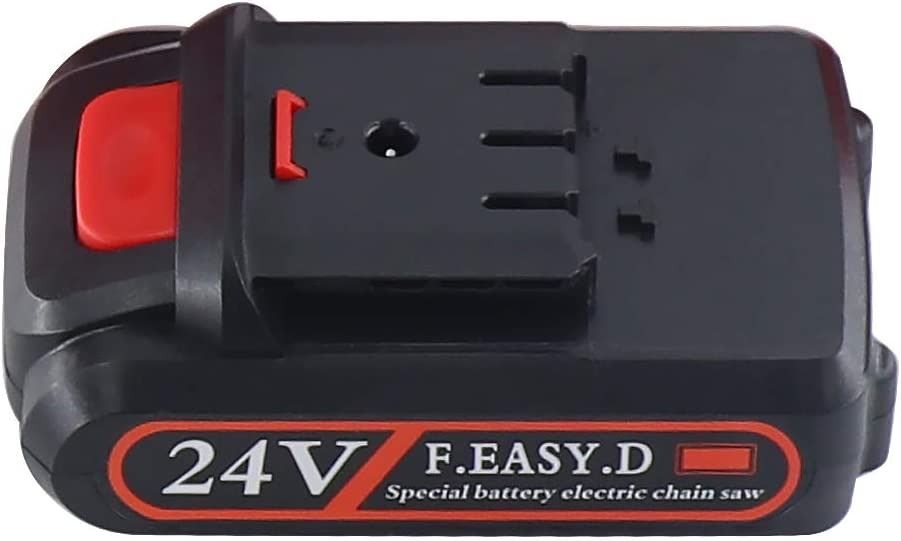 24V Chainsaw Battery, Compatible for 4 Inch / 6 Inch Mini Handheld