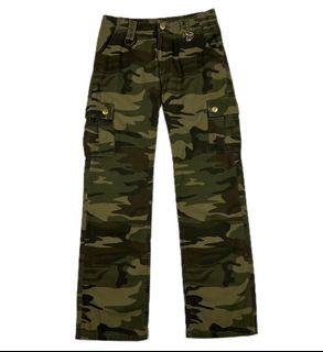 27/28   G.M. En Verfrek Camo Cargo Pants Japanese Brand🔥 Like New